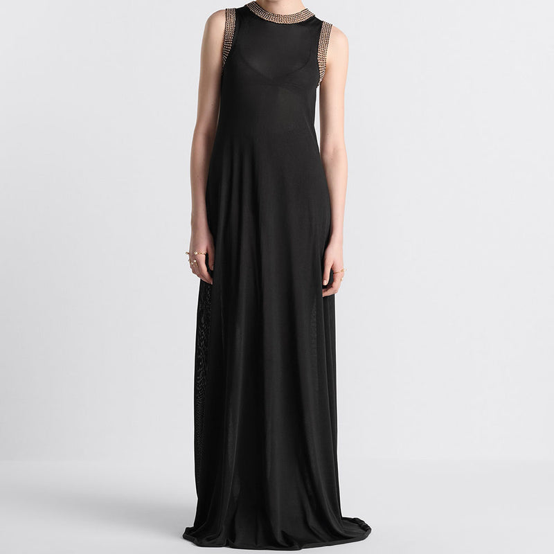 Embroidered Long Dress