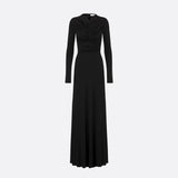 Pleated Long Dress