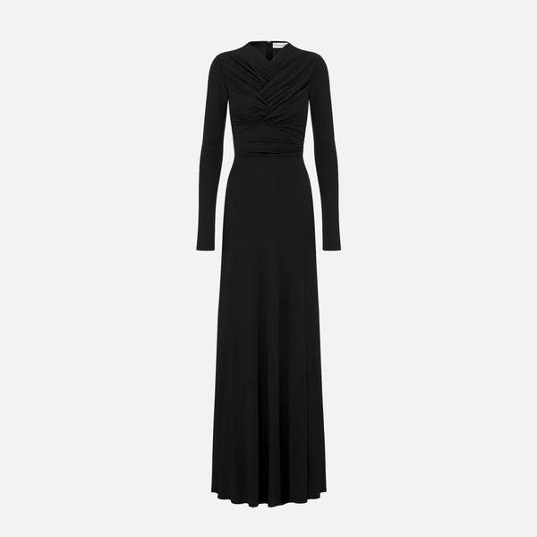 Pleated Long Dress