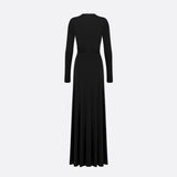 Pleated Long Dress
