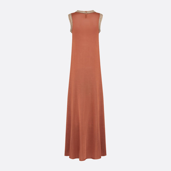 Embroidered Long Dress