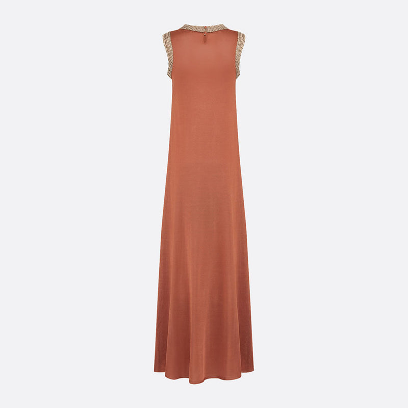 Embroidered Long Dress