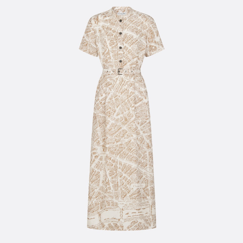 Long Belted Shirtdress