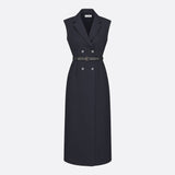 Mid-Length Belted Dress