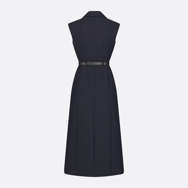 Mid-Length Belted Dress