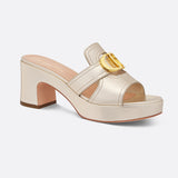 Dior Or 30 Montaigne Platform Slide