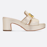 Dior Or 30 Montaigne Platform Slide