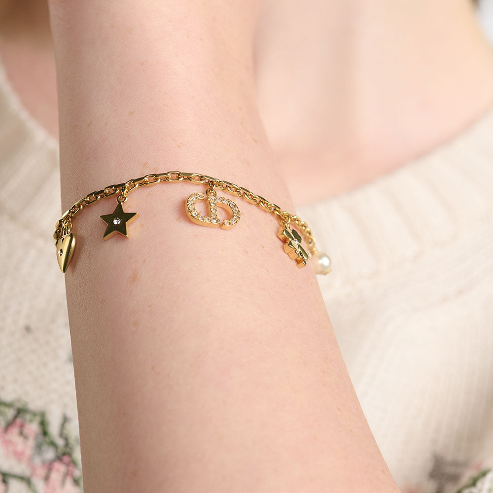 Dior Petit CD Lucky Charms Bracelet B2713WOMCY_D03S – BORDER-GARA