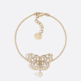Toile de Jouy Papillon Bracelet