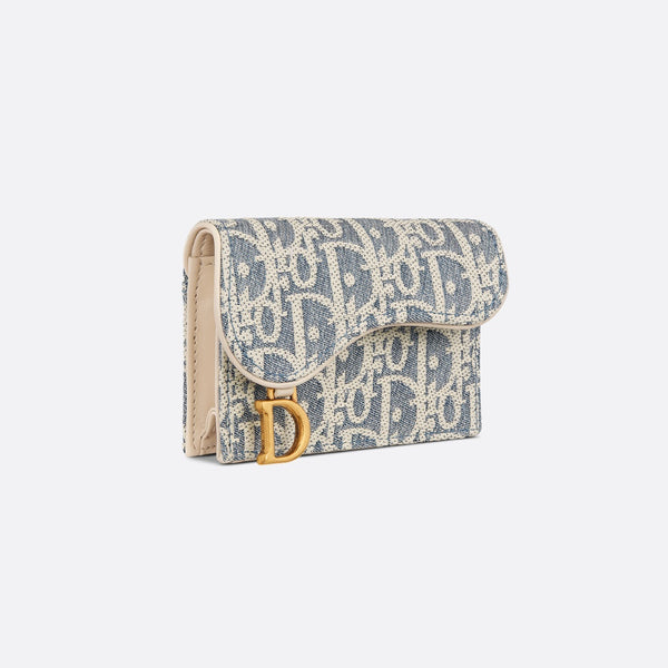 Saddle Bloom Card Holder