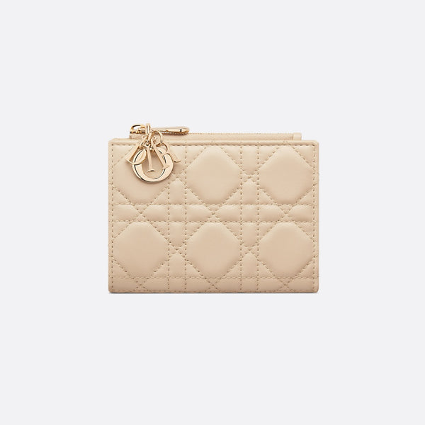 Lady Dior Dahlia Wallet
