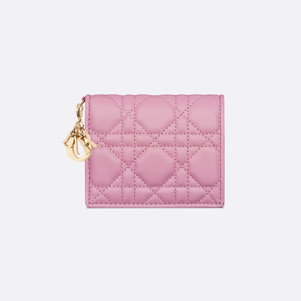 Mini Lady Dior Gardenia Wallet