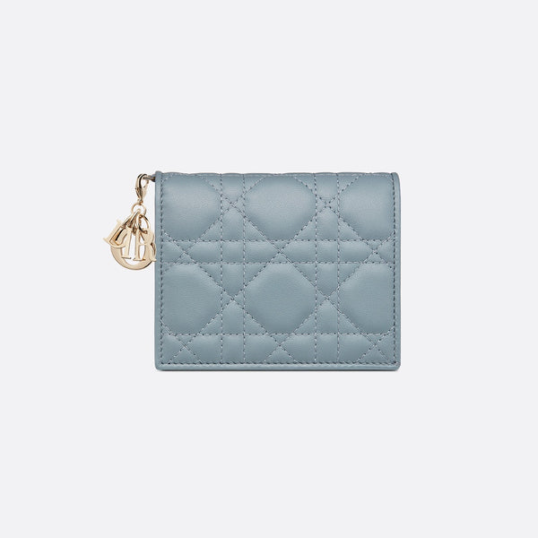 Mini Lady Dior Gardenia Wallet