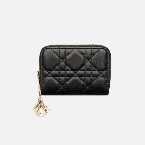 Small Lady Dior Voyageur Coin Purse