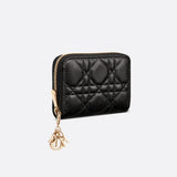 Small Lady Dior Voyageur Coin Purse