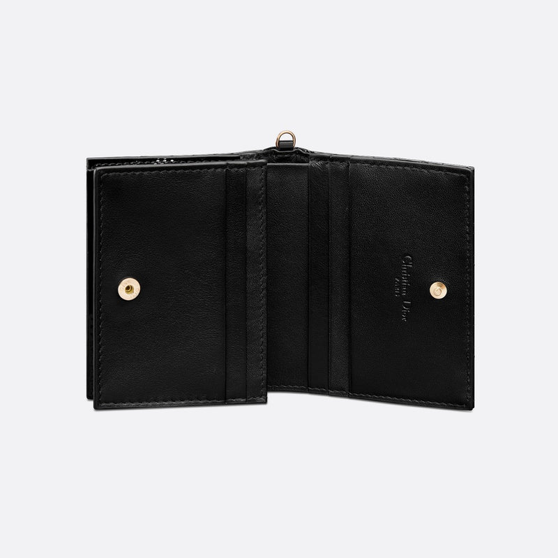 Mini Lady Dior Gardenia Wallet