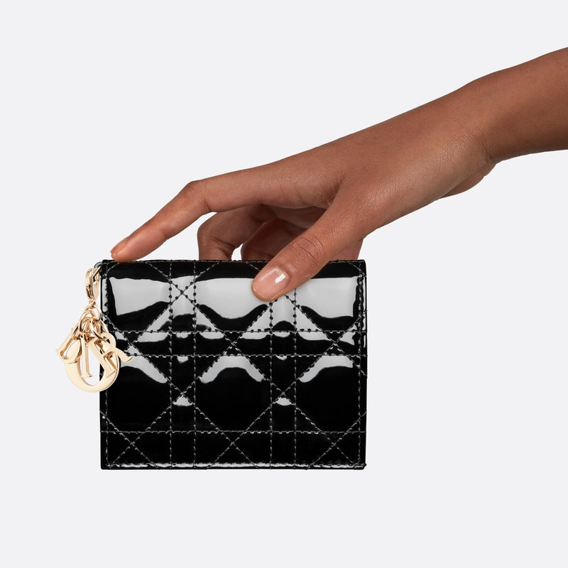 Mini Lady Dior Gardenia Wallet