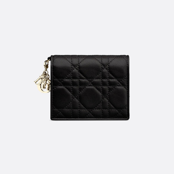 Mini Lady Dior Gardenia Wallet