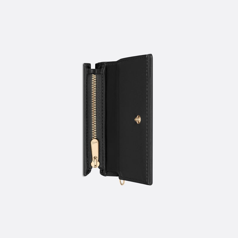 Mini Lady Dior Gardenia Wallet