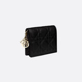 Mini Lady Dior Gardenia Wallet