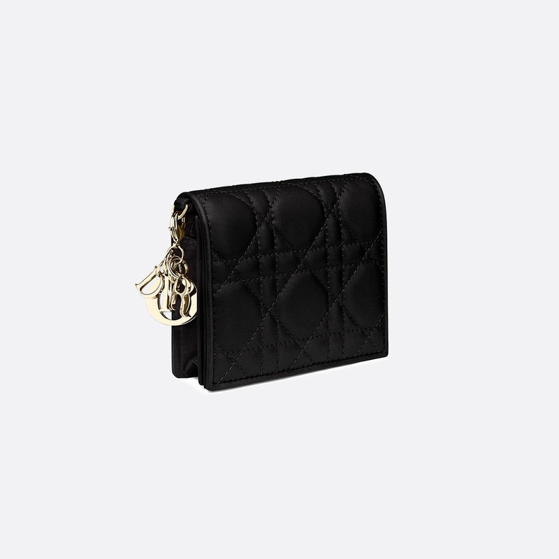 Mini Lady Dior Gardenia Wallet