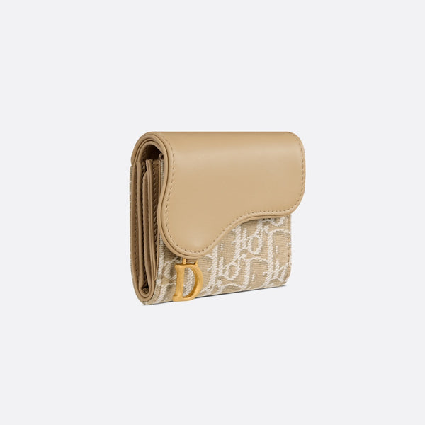 Saddle Lotus Wallet