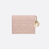 Mini Lady Dior Gardenia Wallet