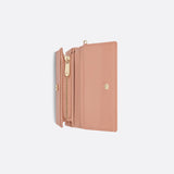 Mini Lady Dior Gardenia Wallet