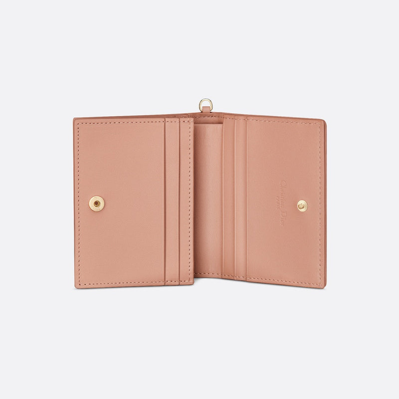 Mini Lady Dior Gardenia Wallet