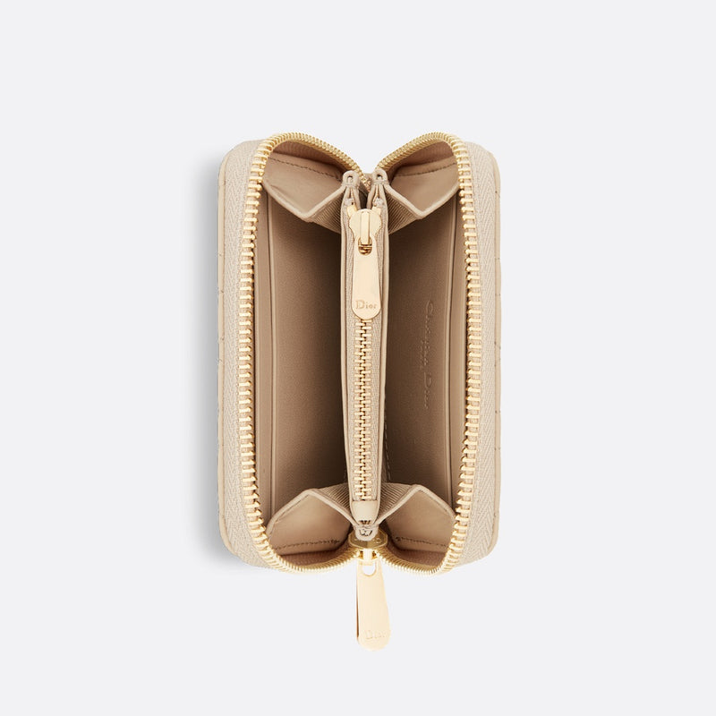 Small Lady Dior Voyageur Coin Purse