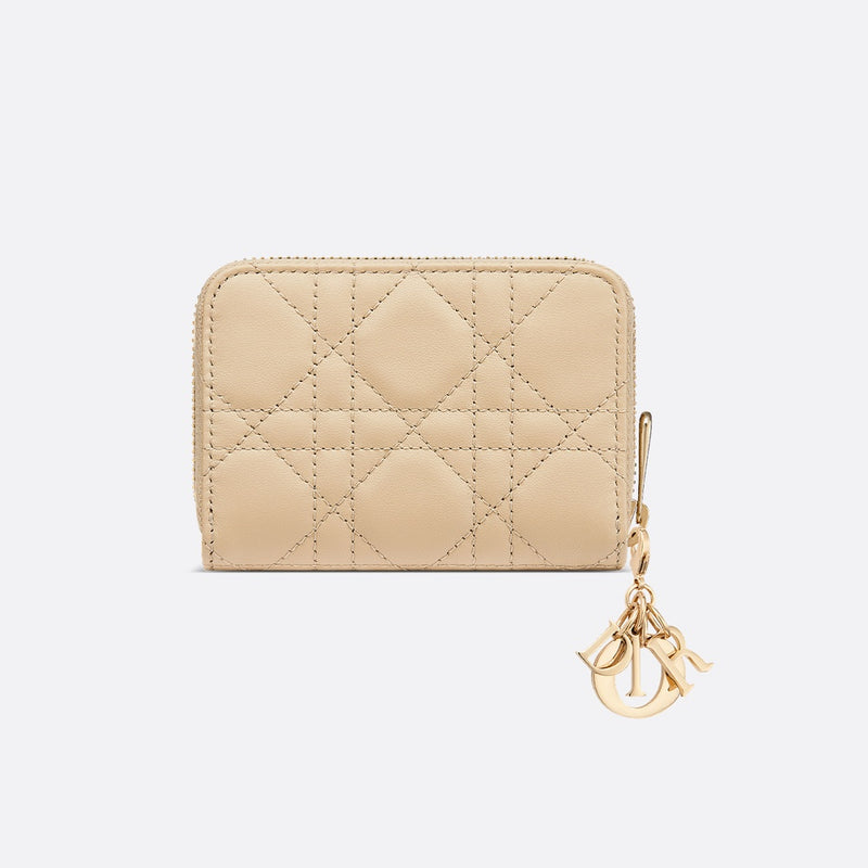 Small Lady Dior Voyageur Coin Purse