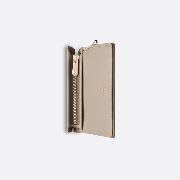 Mini Lady Dior Gardenia Wallet
