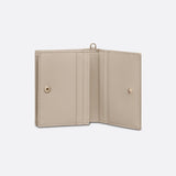 Mini Lady Dior Gardenia Wallet