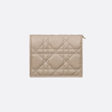 Mini Lady Dior Gardenia Wallet