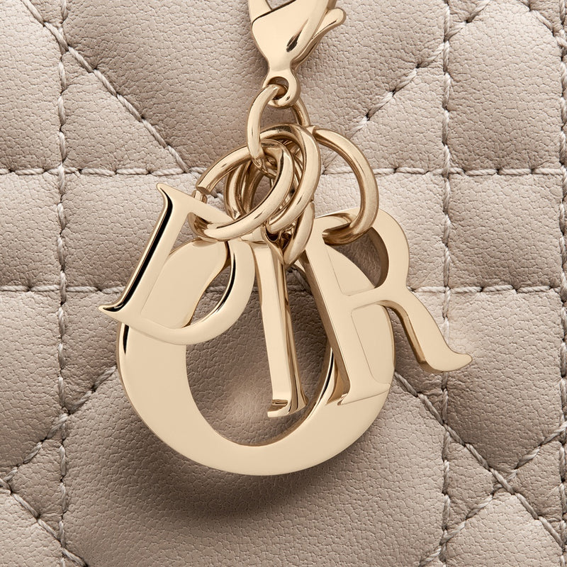 Mini Lady Dior Gardenia Wallet