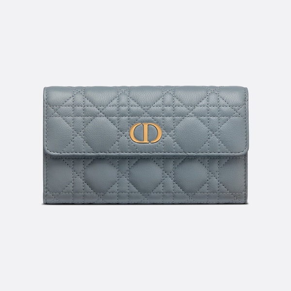 Dior Caro Orchid Long Wallet