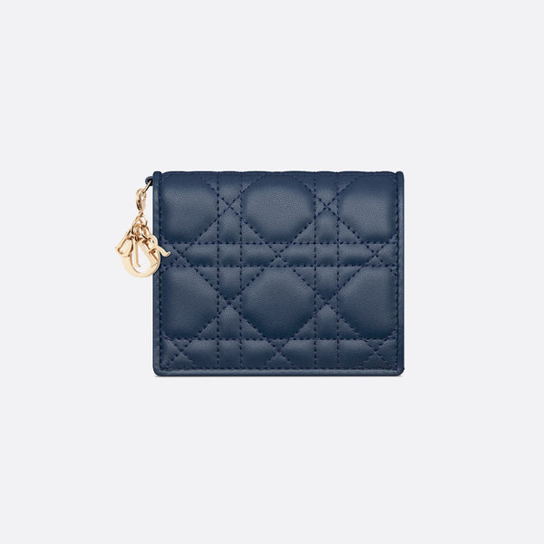 Mini Lady Dior Gardenia Wallet