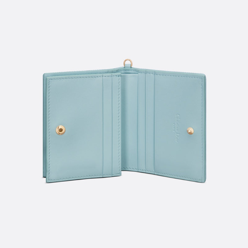 Mini Lady Dior Gardenia Wallet