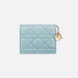 Mini Lady Dior Gardenia Wallet