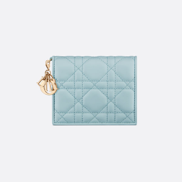 Mini Lady Dior Gardenia Wallet