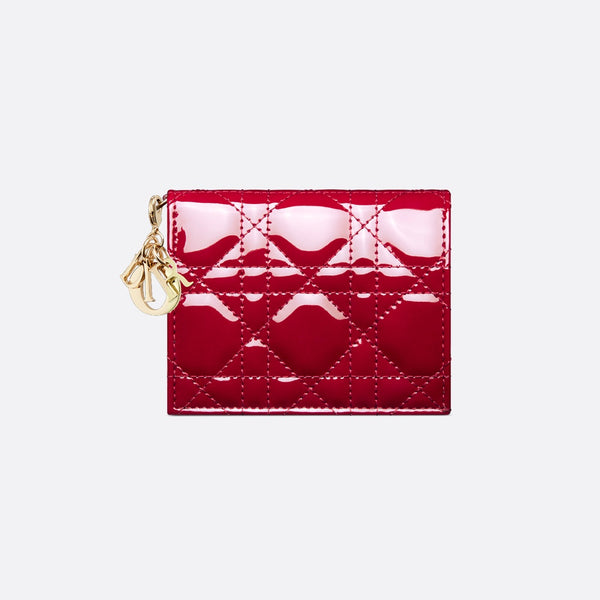 Mini Lady Dior Gardenia Wallet