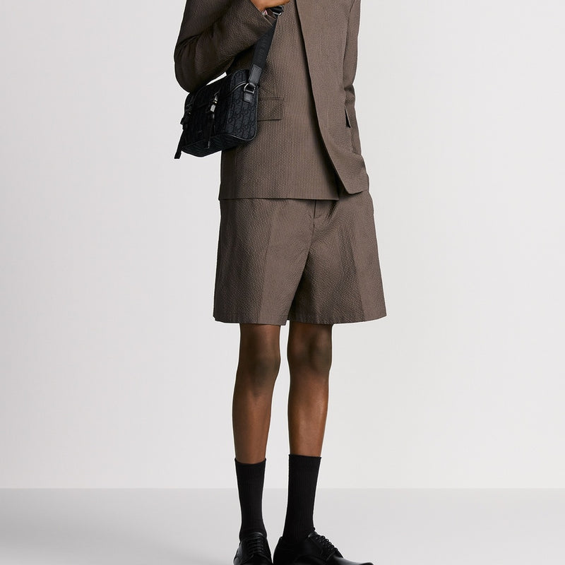 Jacket with Buttoned Collar