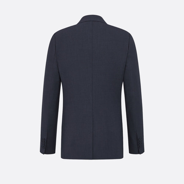 Double-Breasted Jacket with Buttoned Strap