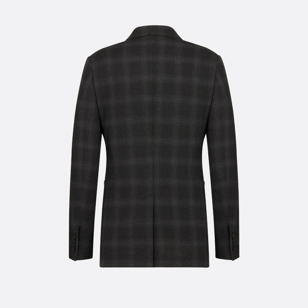 Double-Breasted Jacket with Buttoned Strap