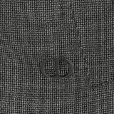 Micro-Houndstooth Harrington-Style Blouson Jacket