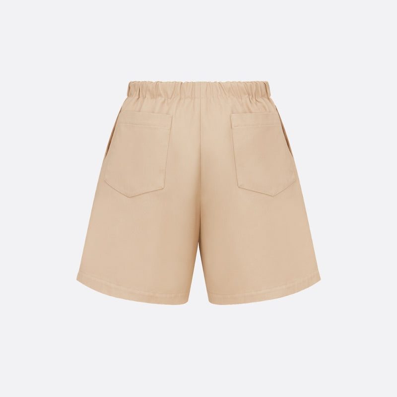 Bermuda Shorts with Elastic Waist