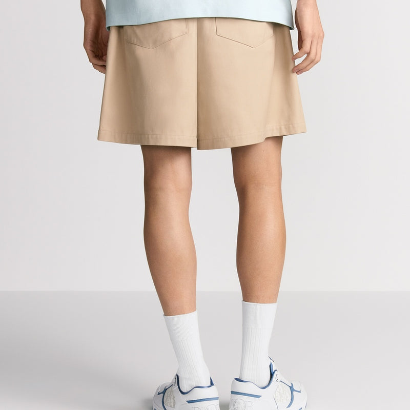 Bermuda Shorts with Elastic Waist