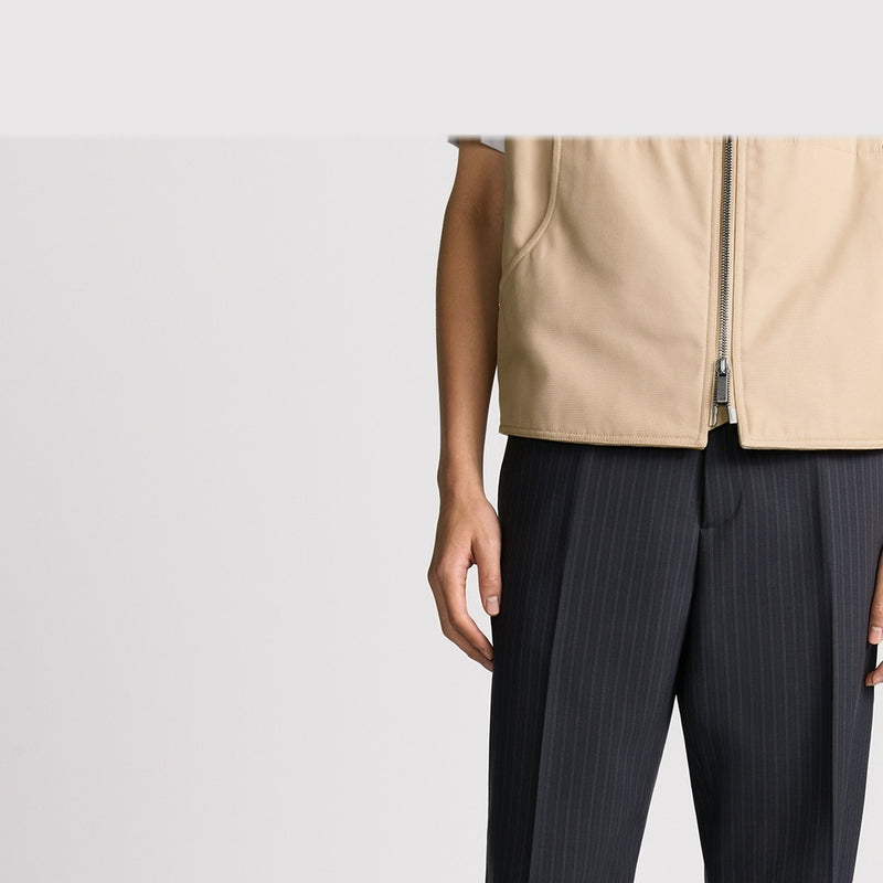 Tailored Straight Pants