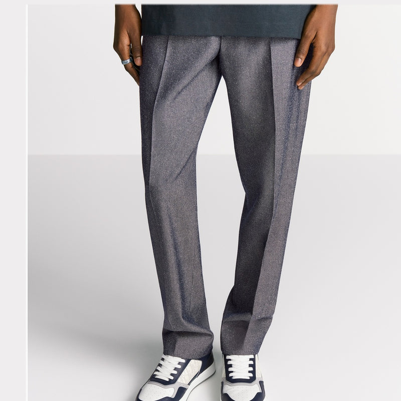 Tailored Track Pants with Christian Dior Couture Tag