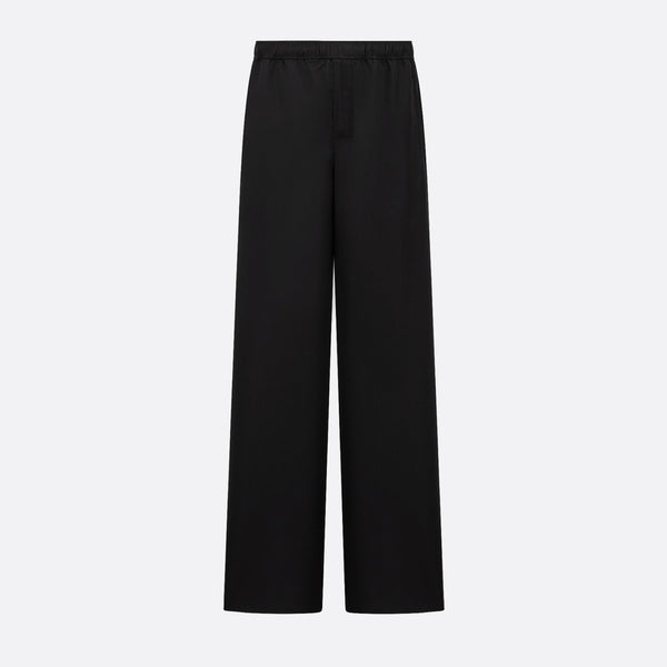 Christian Dior Couture Embroidery Stretch-Waist Pants
